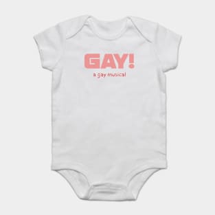 GAY! A gay musical - The IT Crowd Baby Bodysuit